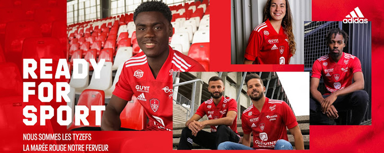 camisetas Stade Brestois replicas 2020-2021